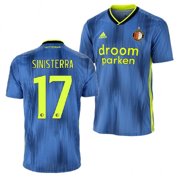 Men's Feyenoord Luis Sinisterra 19-20 Away Jersey