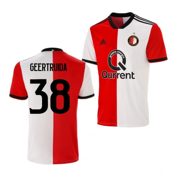 Men's Feyenoord #38 Lutsharel Geertruida Jersey