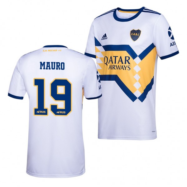 Men's Mauro Zarate Boca Juniors Jersey Away 2020-21 Adidas
