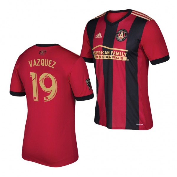 Men's Atlanta United FC Brandon Vazquez Adidas Jersey 2018 MLS Cup Champions
