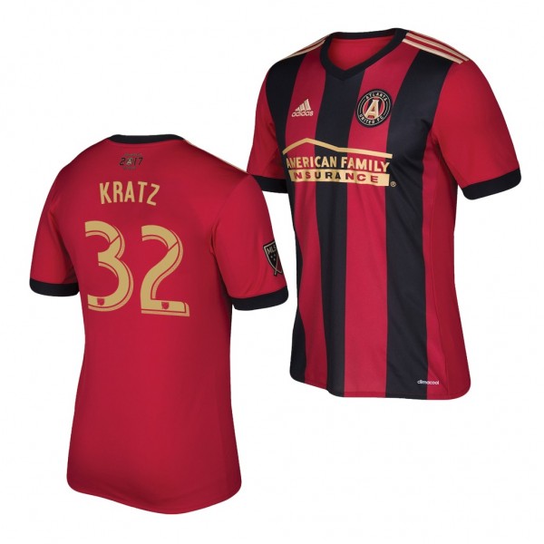 Men's Atlanta United FC Kevin Kratz Adidas Jersey 2018 MLS Cup Champions