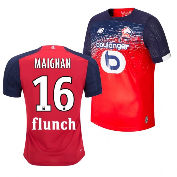 Men's LilLeaoSC Mike Maignan Home Jersey