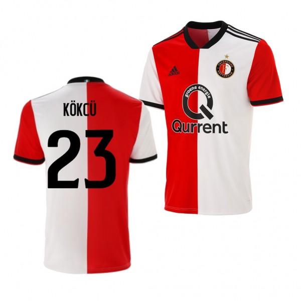 Men's Feyenoord #23 Orkun Kokcu Jersey