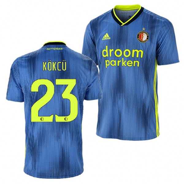 Men's Feyenoord Orkun Kokcu 19-20 Away Jersey