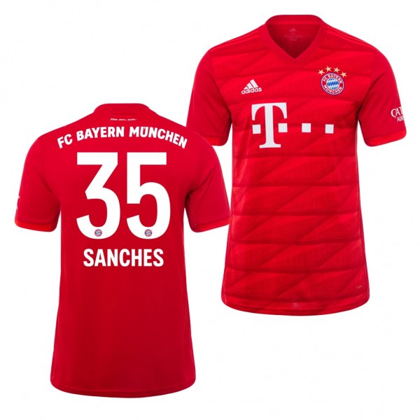 Men's Bayern Munich Renato Sanches Home Red 19-20 Jersey Like