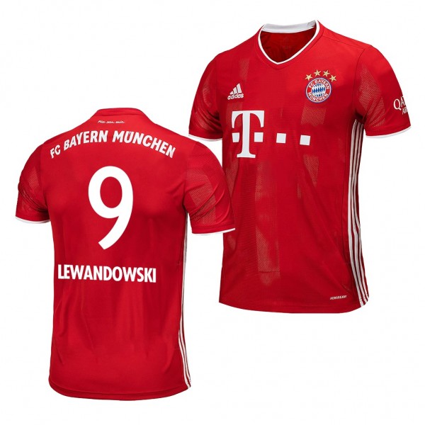 Men's Robert Lewandowski Bayern Munich Home Jersey 2020-21