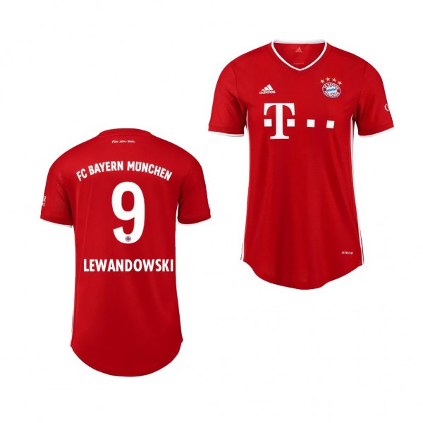 Men's Robert Lewandowski Jersey Bayern Munich Home 2020-21 Short Sleeve