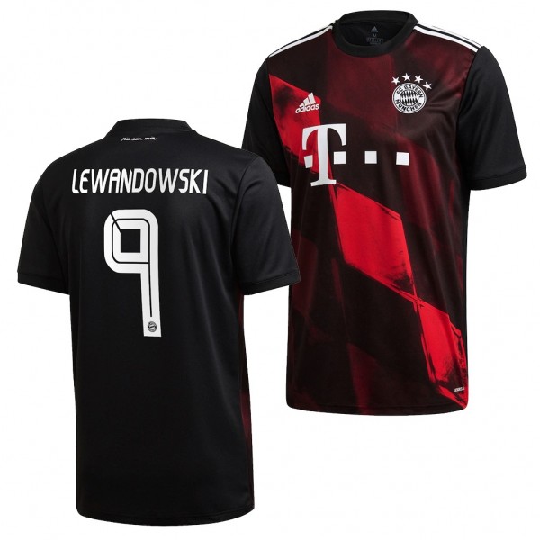 Men's Robert Lewandowski Jersey Bayern Munich Third Replica