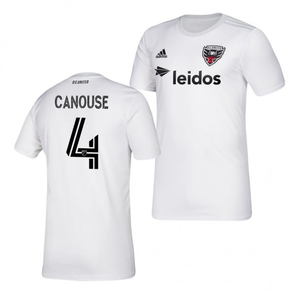 Men's Russell Canouse D.C. United Secondary Jersey White