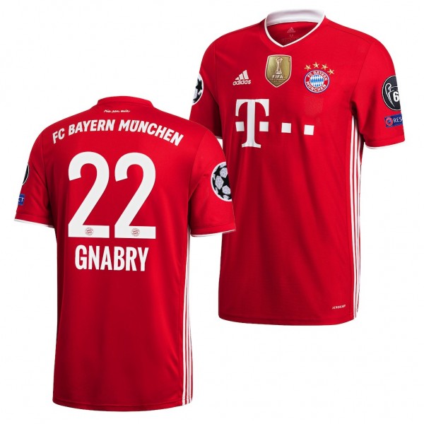 Men's Serge Gnabry Jersey FC Bayern Munich 2020 UEFA Champions Of Europe
