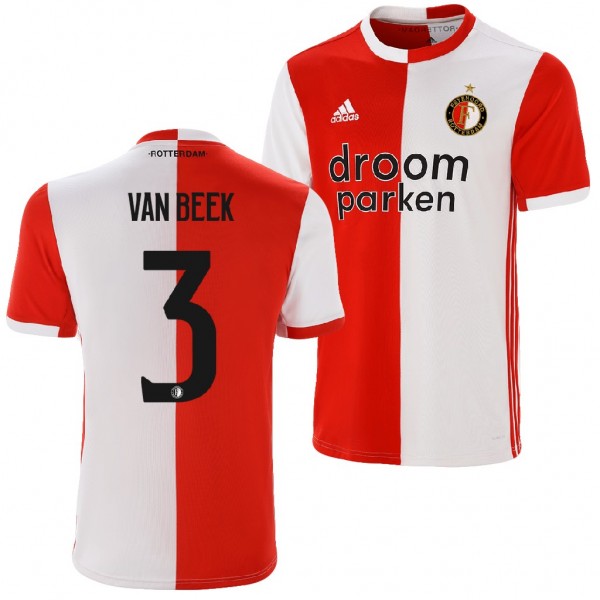 Men's Feyenoord Sven Van Beek Home Jersey