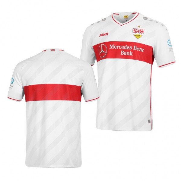 Men's VfB Stuttgart Home Jersey White 2021