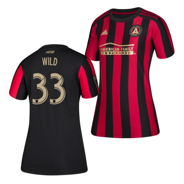 Men's Atlanta United Gordon Wild Adidas Jersey 2019 Star And Stripes Business