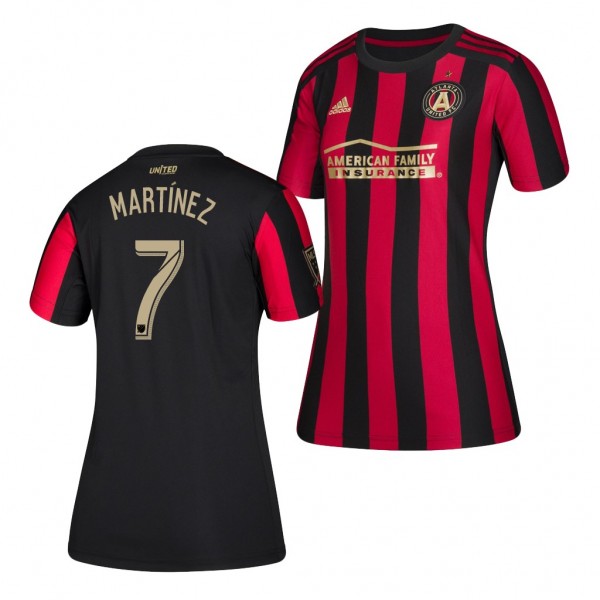 Men's Atlanta United Josef Martinez Adidas Jersey 2019 Star And Stripes Business