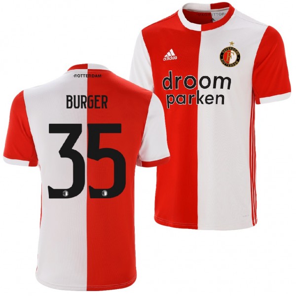 Men's Feyenoord Wouter Burger Home Jersey