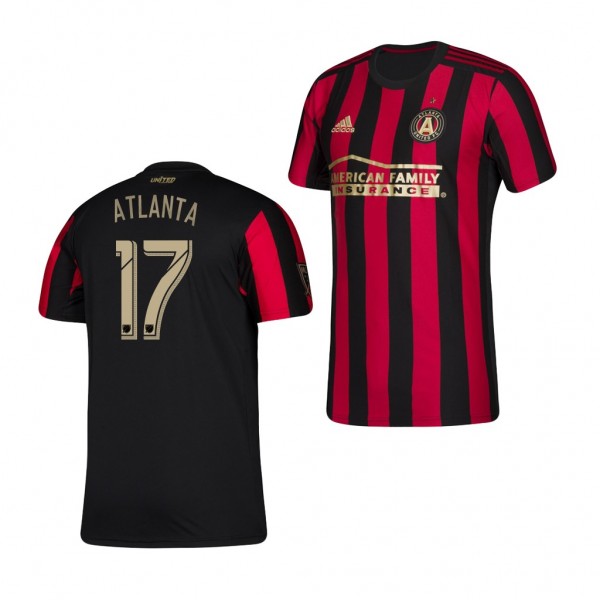 Men's Atlanta United Supporters Adidas Jersey 2019 Star And Stripes