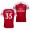 Men's Arsenal Home Joel Campbell Jersey Red
