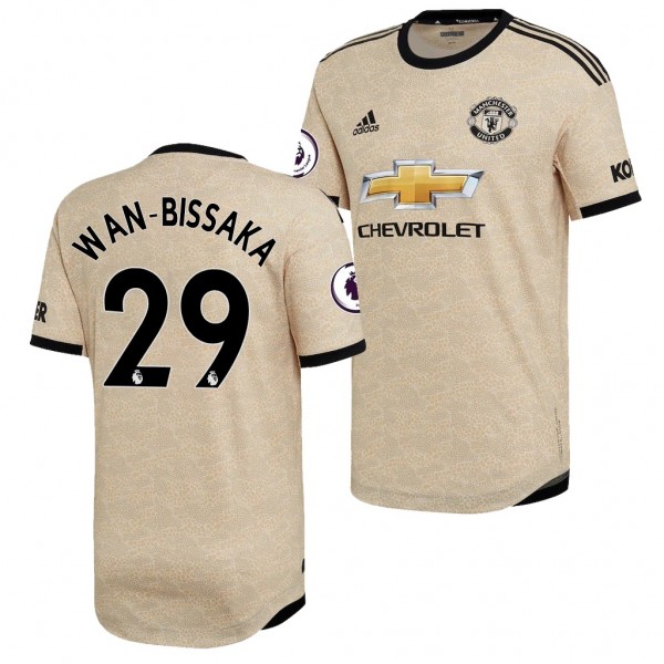 Men's Aaron Wan-Bissaka Jersey Manchester United Away