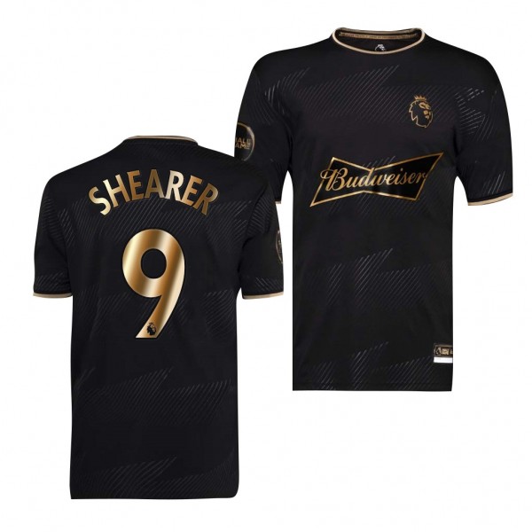 Men's Alan Shearer Premier League 2021 Hall Of Fame Jersey Black Legend