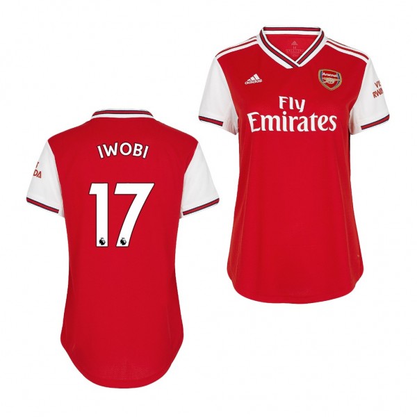 Women's Arsenal Alex Iwobi Home Jersey 19-20