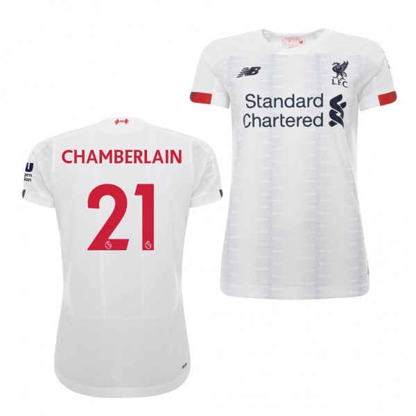 Men's Liverpool Alex Oxlade-Chamberlain 19-20 Away Road Jersey
