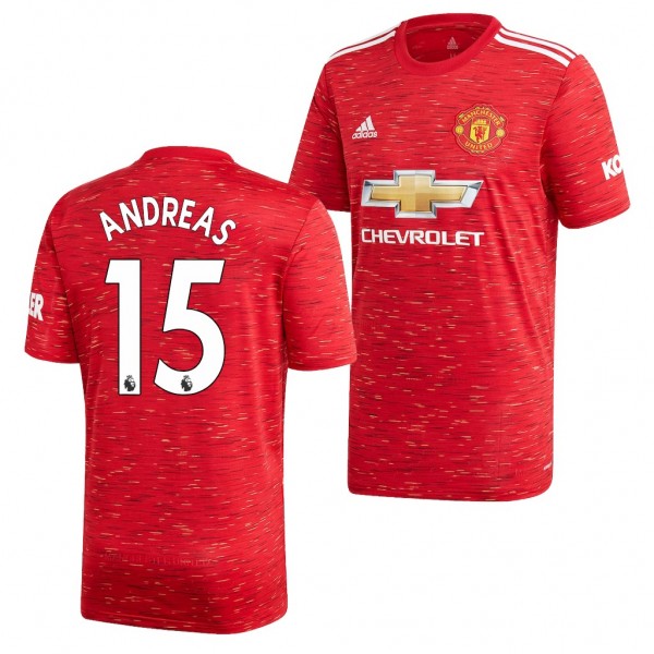 Men's Andreas Pereira Jersey Manchester United Home