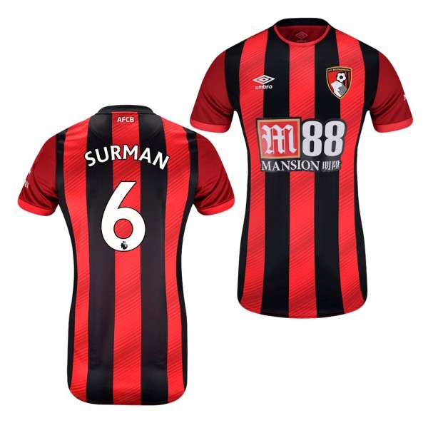 Men's AFC Bournemouth Andrew Surman 19-20 Home Official Jersey Online Sale
