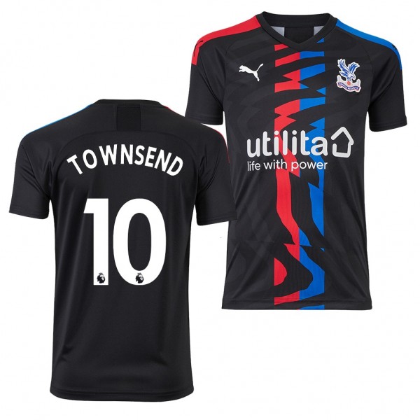 Youth Crystal Palace Andros Townsend Jersey Away 19-20 Short Sleeve