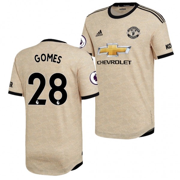 Men's Angel Gomes Jersey Manchester United Away