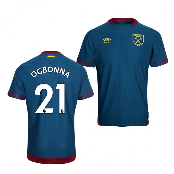 Youth Away West Ham United Angelo Ogbonna Jersey Dark Teal
