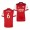 Youth Gabriel Jersey Arsenal 2021-22 Red White Home Replica