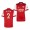 Youth Hector Bellerin Jersey Arsenal 2021-22 Red White Home Replica
