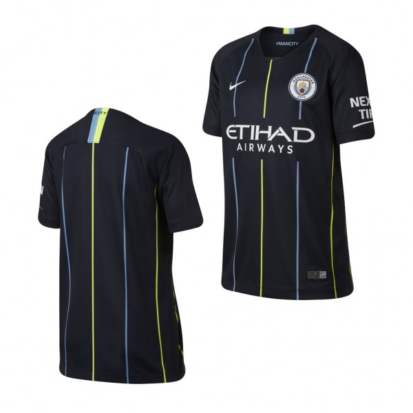 Youth Away Manchester City Jersey Navy