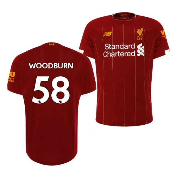 Men's Liverpool Ben Woodburn 19-20 Home Jersey Buy