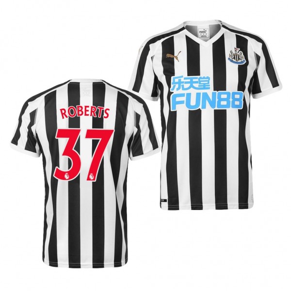 Men's Newcastle United #37 Cal Roberts Jersey
