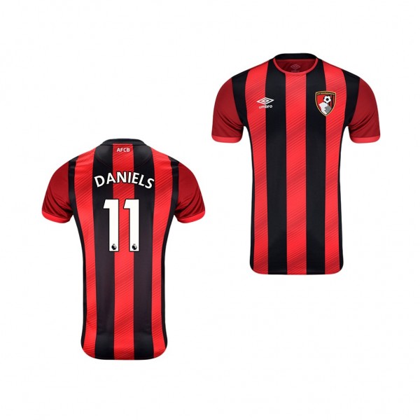Men's AFC Bournemouth Charlie Daniels 19-20 Home Official Jersey