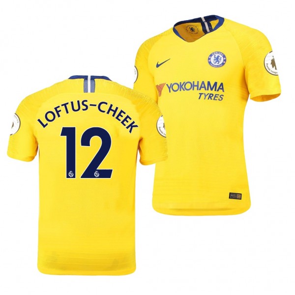 Men's Chelsea Ruben Loftus-Cheek Away Yellow Jersey