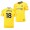 Men's Chelsea Olivier Giroud Away Yellow Jersey