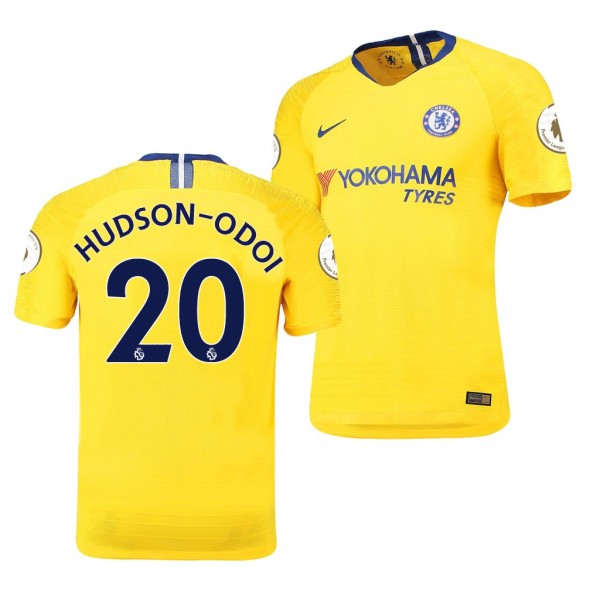 Men's Chelsea Callum Hudson-Odoi Away Yellow Jersey