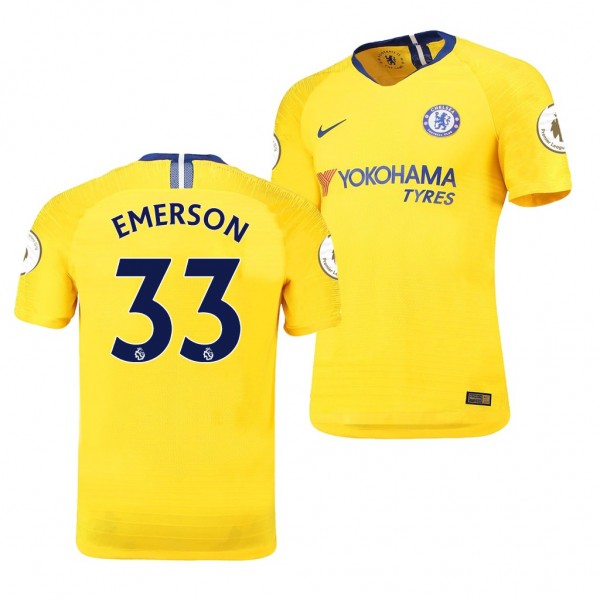 Men's Chelsea Emerson Away Yellow Jersey