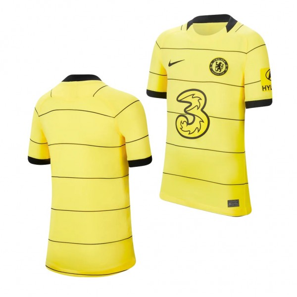 Youth Jersey Chelsea 2021-22 Yellow Away Replica