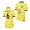 Youth Thiago Silva Jersey Chelsea 2021-22 Yellow Away Replica