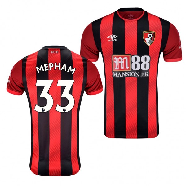 Men's AFC Bournemouth Chris Mepham 19-20 Home Official Jersey Online Sale