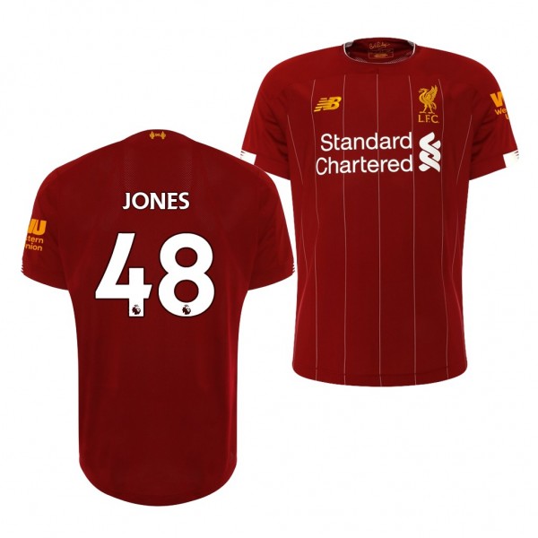 Men's Liverpool Curtis Jones 19-20 Home Jersey