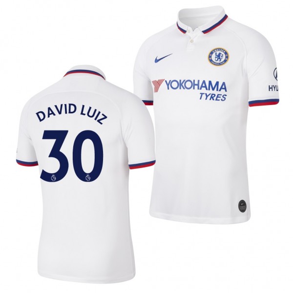 Men's Chelsea David Luiz Away Jersey 19-20