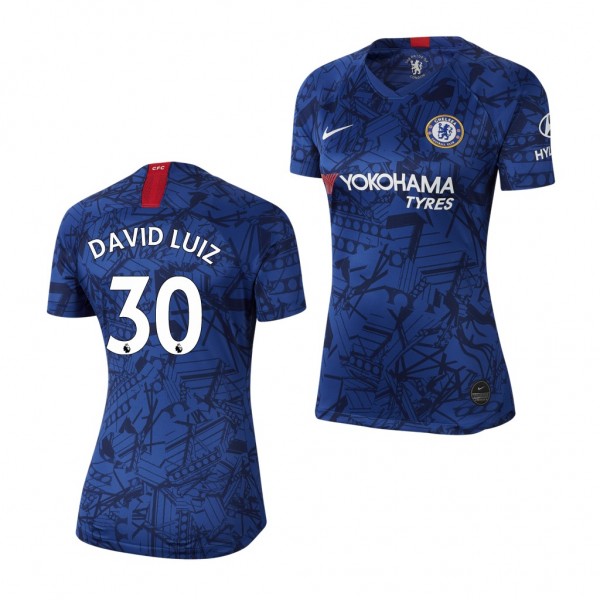 Men's Chelsea David Luiz Home Jersey 19-20 Buy