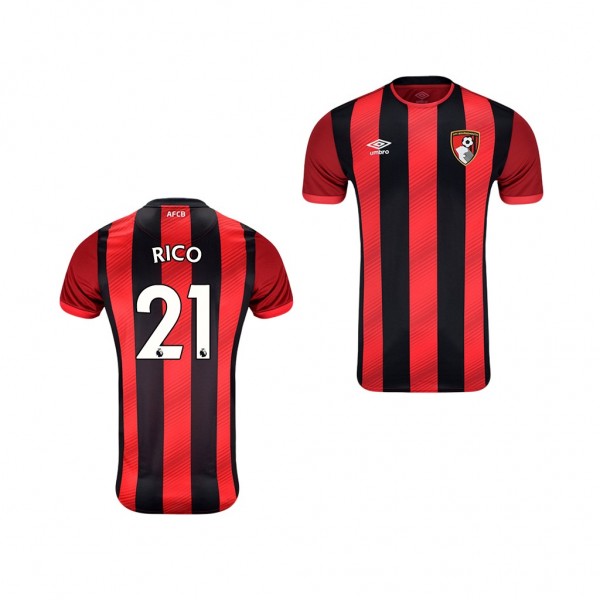Men's AFC Bournemouth Diego Rico 19-20 Home Official Jersey