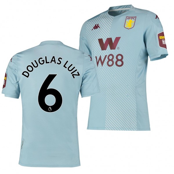 Men's Aston Villa Douglas Luiz Jersey Away Elite Fit 19-20