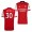 Men's Eddie Nketiah Arsenal 2021-22 Home Jersey Red White Replica