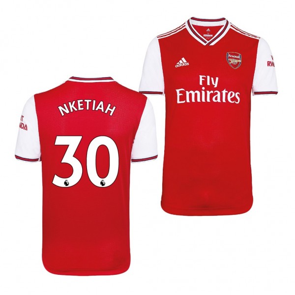 Men's Arsenal Eddie Nketiah Home Jersey 19-20